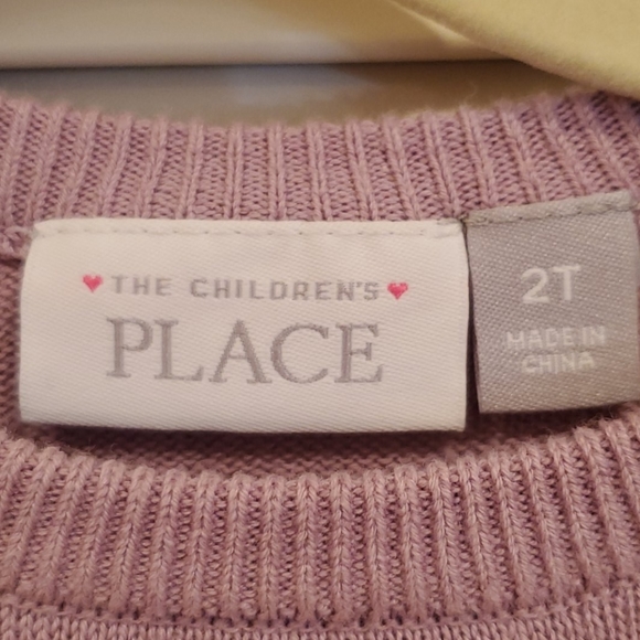 Children's Place Fox sequined sweater toddler girl - Picture 2 of 4